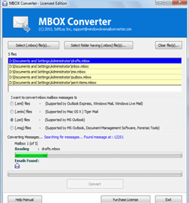 MBOX Converter